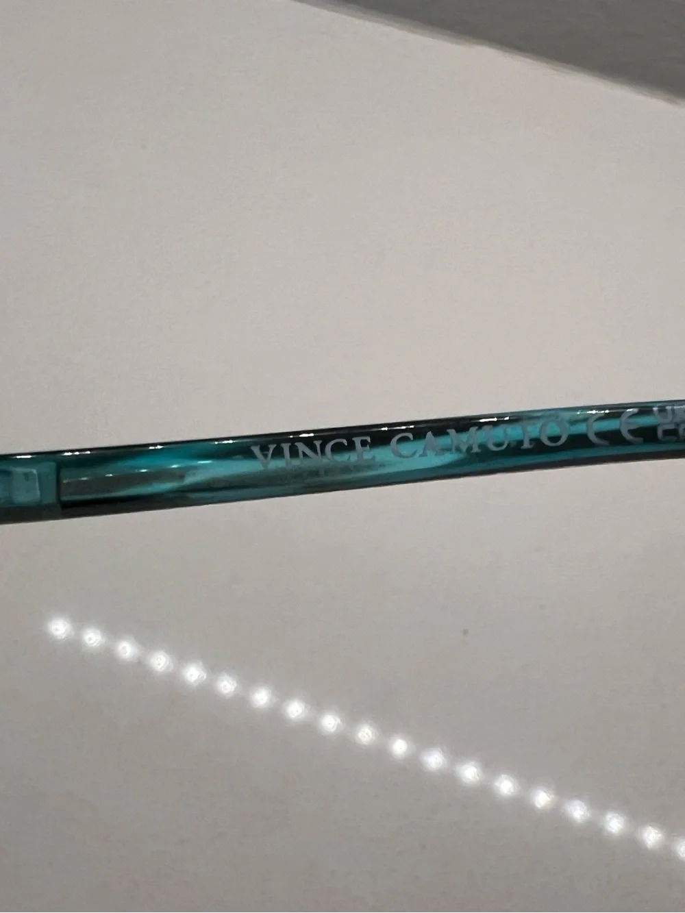Vince Camuto Men's Teal Aviator-Style Sunglasses